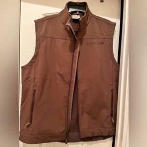Cinch western style Vest